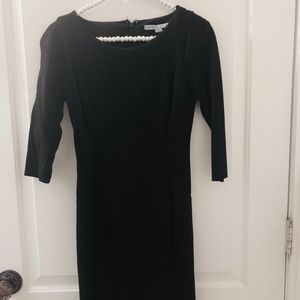 ANTONIO MELANI Black Midi Dress 0